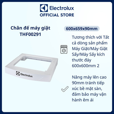 Chân đế máy giặt Electrolux nâng cao máy,tránh tiếp xúc bề mặt sàn giảm tiếng ồn,giảm rung lắc THF00291
