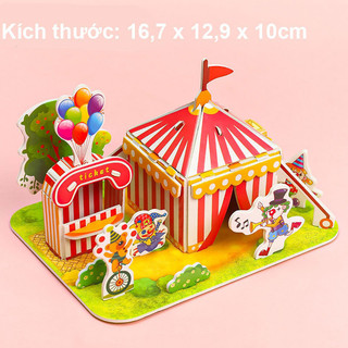 [QÙA TẶNG KHÔNG BÁN] Bộ xếp hình 3D Cho Bé
