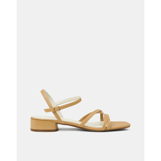 Giày Sandal Nữ 3cm Thời Trang JUNO Gót Thấp Quai Chéo SD03074