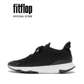 Giày Thể Thao Cổ Ngắn Nữ FitFlop VITAMIN - Black/Pewter - FL17 - HV3-B29