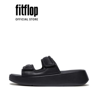 Dép Quai Ngang Nữ FitFlop F-MODE - Black - FL17 - IK2-001