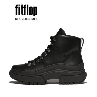 Giày Boots Nữ FitFlop WYLDER - Black - FOT - IA9-001