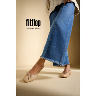 Giày Búp Bê Da Nữ FitFlop DELICATO - ClassBeige - HX8-B41