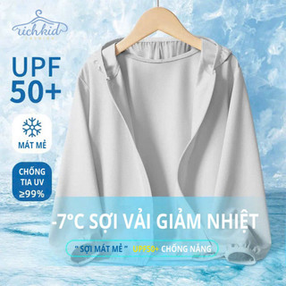 Áo chống nắng cho bé Richkid – Vải Ice Text thoáng mát, chống tia UV, làm mát tức thì R8