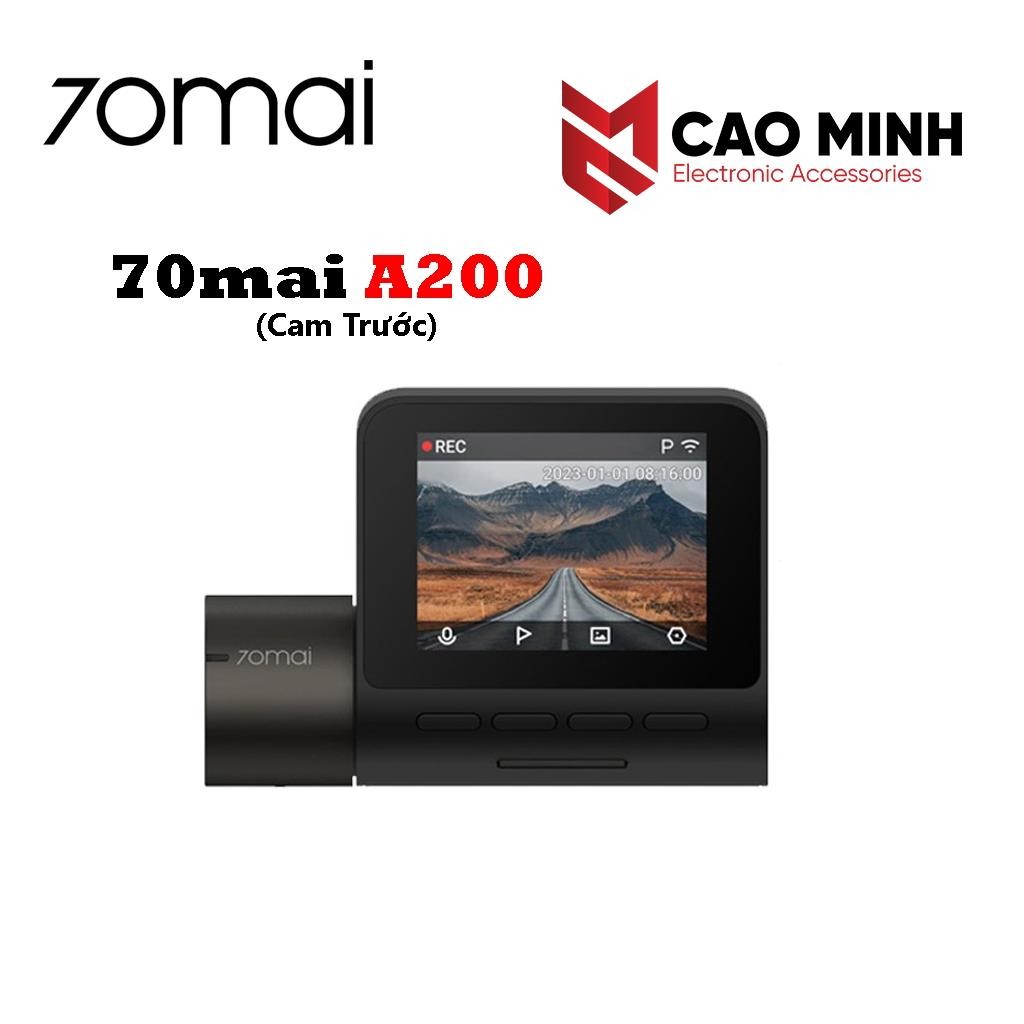 Camera hành trình 70mai A200 HDR 1080P ghi hình trước sau sắc nét, giám sát đỗ xe 24h an toàn