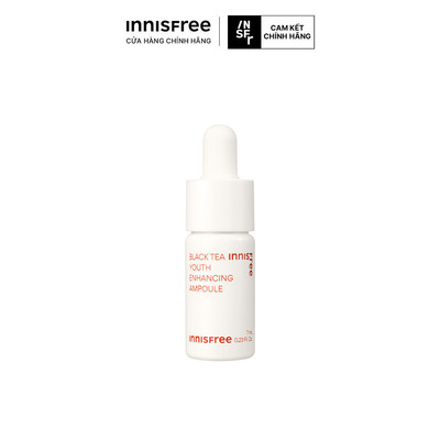 (Quà tặng không bán) Tinh chất phục hồi da và chống lão hóa trà đen innisfree Black Tea Youth Ampoule 7mL (New 2023)