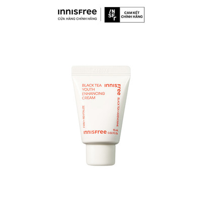 (Quà tặng không bán) Kem dưỡng da ban đêm ngăn ngừa lão hóa từ trà đen innisfree Black Tea Youth Enhancing Cream 15mL