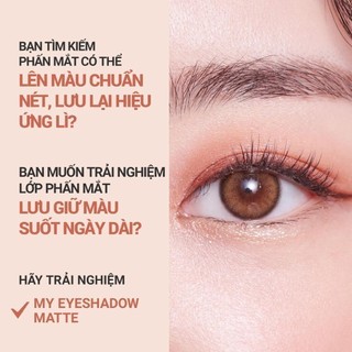 Phấn mắt dạng lì innisfree My Eyeshadow Matte 2g (màu 22-56)