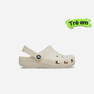Giày Clog Trẻ Em Crocs Classic - Be - 206991-2Y2 ADS02 LS100