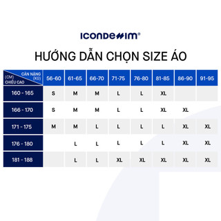 Áo Polo Nam ICONDENIM Pattern Raglan Vertical Stripes Form Regular PLID0170
