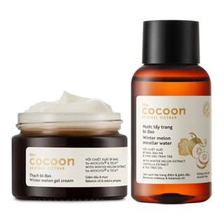 Combo Cocoon Thạch Bí Đao 30ml & Nước Tẩy Trang Bí Đao 140ml Hasaki Sản Phẩm Chính Hãng