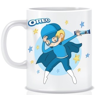 [Gro Gift] Ly Sứ Oreo Emoji (Mẫu Ngẫu Nhiên) 350Ml