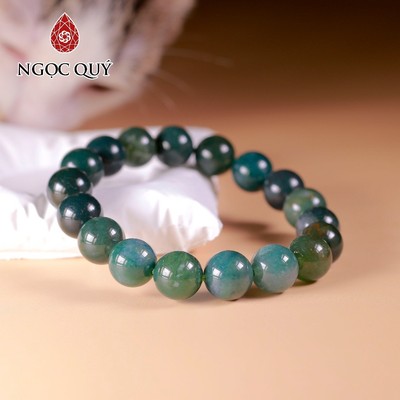 Vòng tay đá Băng ngọc thủy tảo - Ngọc Quý