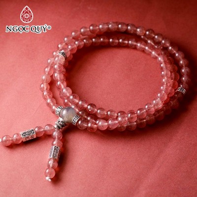 Vòng 108 hạt TA dâu - Ngọc Quý