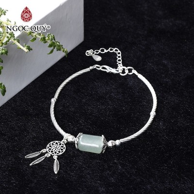 Vòng S925 lu thống phối charm dream catcher S925 Mẫu VC1152 - Ngọc Quý