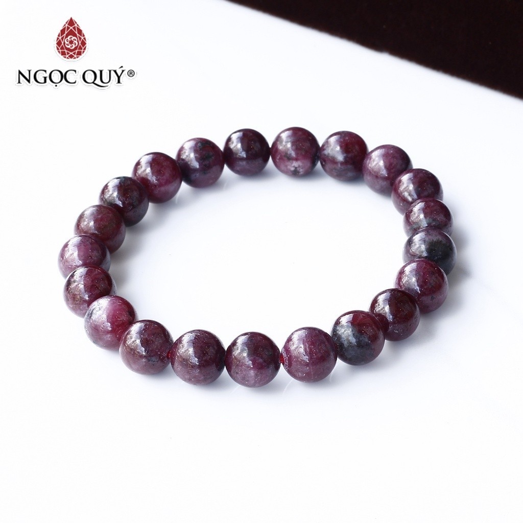 Vòng tay đá Ruby nam phi - Ngọc Quý