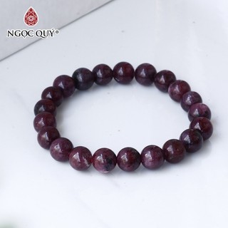 Vòng tay đá Ruby nam phi - Ngọc Quý