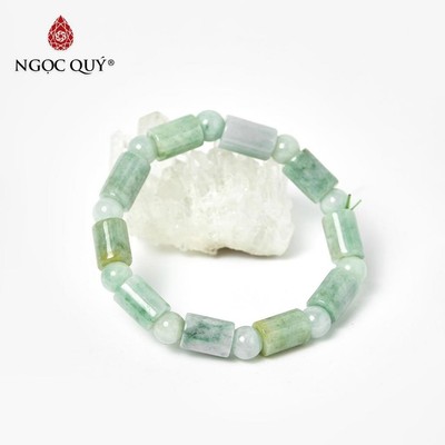 Vòng tay đốt trụ đá Jadeite - Ngọc Quý