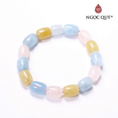 Vòng lu thống beryl đa sắc - Ngọc Quý