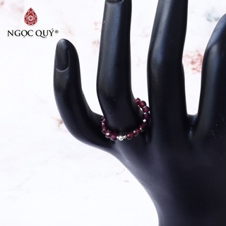 Nhẫn đá Gn lõi S925 - Ngọc Quý