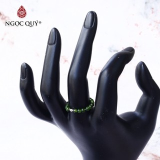 Nhẫn đá lõi S925 đủ mệnh - Ngọc Quý