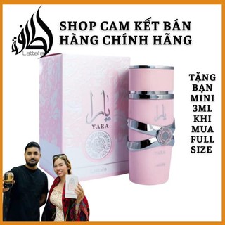  Nước Hoa Dubai YARA Lattafa 100ML - DỊU DÀNG - NHẸ NHÀNG - NỮ TÍNH 