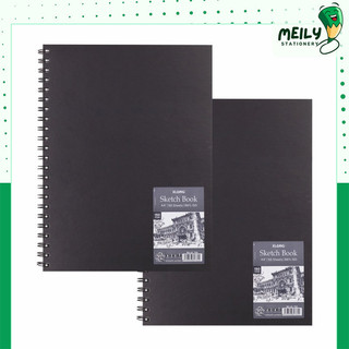  Sổ vẽ lò xo phác thảo 50 tờ giấy trơn Sketch Book A4 150gsm klong MS 764 vẽ màu nước tiện lợi 