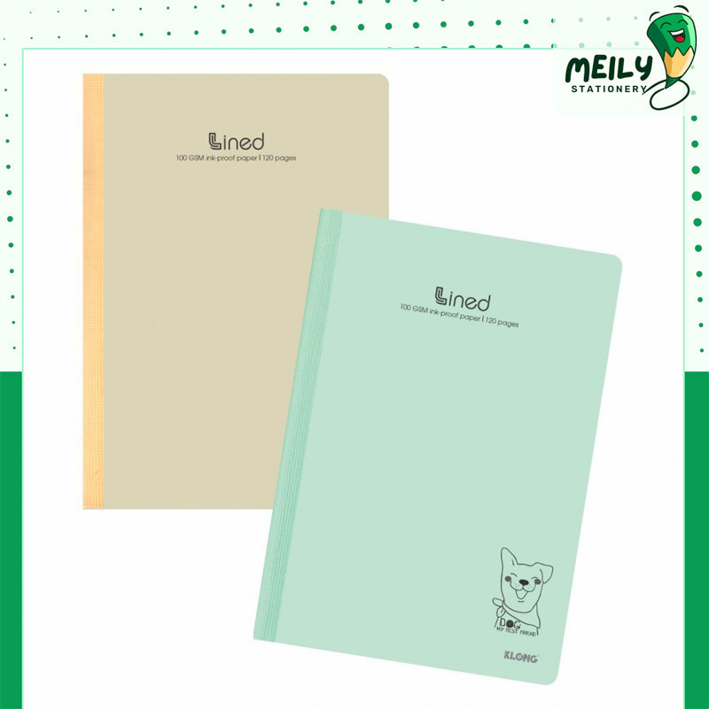 Vở B5 kẻ ngang 120 trang kẻ ngang Klong MS 841 MEILY, sổ học sinh giấy dày