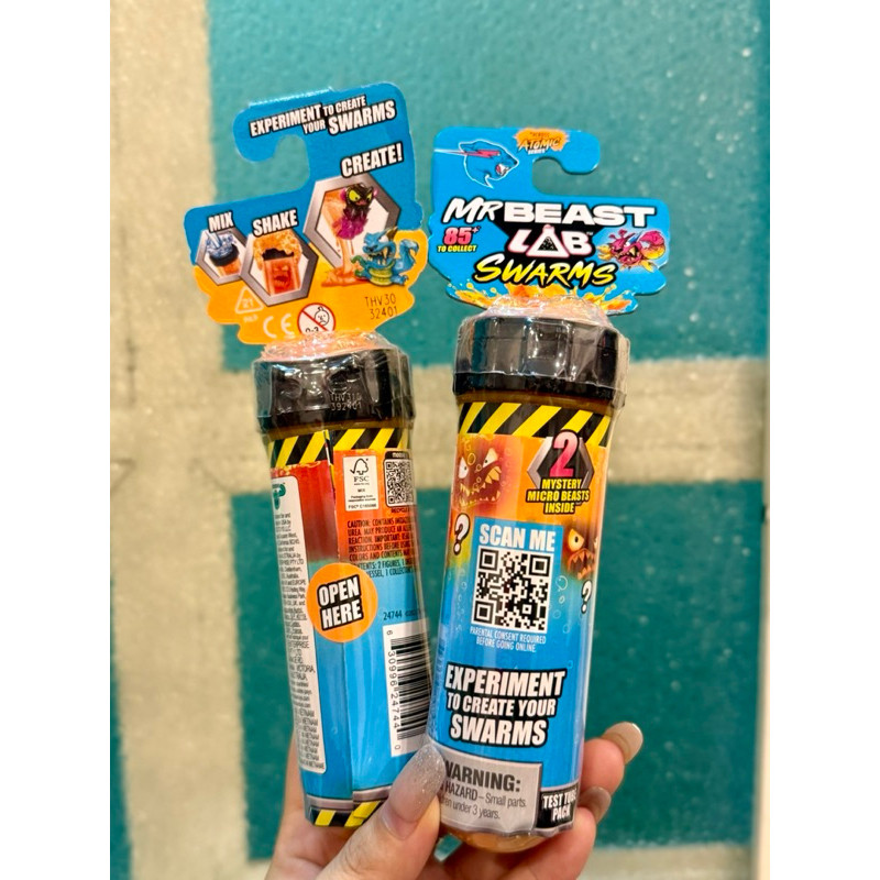 [2winstore] Ống nghiệm Swarms Lab của MR Beast chính hãng new