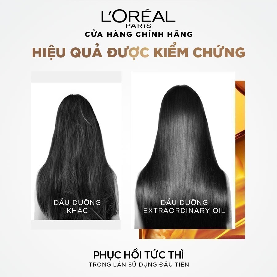 Dầu dưỡng tóc chiết xuất tinh dầu hoa tự nhiên L'Oreal Paris Elseve Extraordinary Oil Ultra Nourishing 100ml | BigBuy360 - bigbuy360.vn