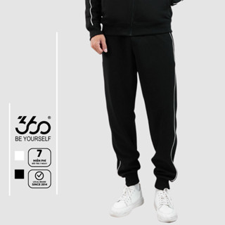 Quần nỉ nam mùa đông jogger cạp chun 360 Boutique bộ nỉ nam thể thao thu đông chất liệu texture giữ nhiệt - QGNOL425