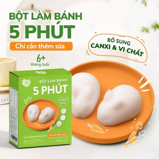 [DATE 30 NGÀY] Bột làm bánh Panna cotta thỏ núng nính Mămmy làm bữa phụ cho bé chỉ 5 phút bổ sung vitamin và DHA