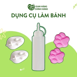 [QUÀ TẶNG KO BÁN] Bộ dụng cụ làm bánh cho bé ăn dặm