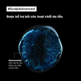 [GIFT ] Dầu gội dưỡng tóc dịu nhẹ giúp cân bằng da đầu chuyên nghiệp L'Oréal Professionnel Scalp Advanced 10ml