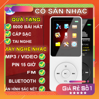 Máy nghe nhạc mp3 xem VIDEO mp4, đài FM, Ebook, Ghi âm, kết nối bluetooth, màn hình lcd, loa ngoài