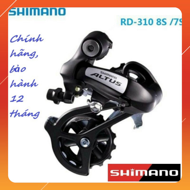 Củ đề, gạt líp xe đạp shimano altus rd-m310 7, 8 speed (hàng chính hãng)