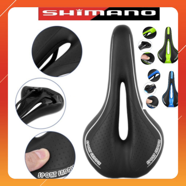 Yên Xe Đạp Thể Thao SPORT SADDLE Có Lỗ Thoáng Khí Cao Cấp, Bọc Yên Xe Đạp