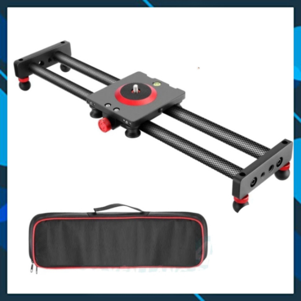 Dolly Fiber slider cacbon Thanh trượt quay phim 40-50cm