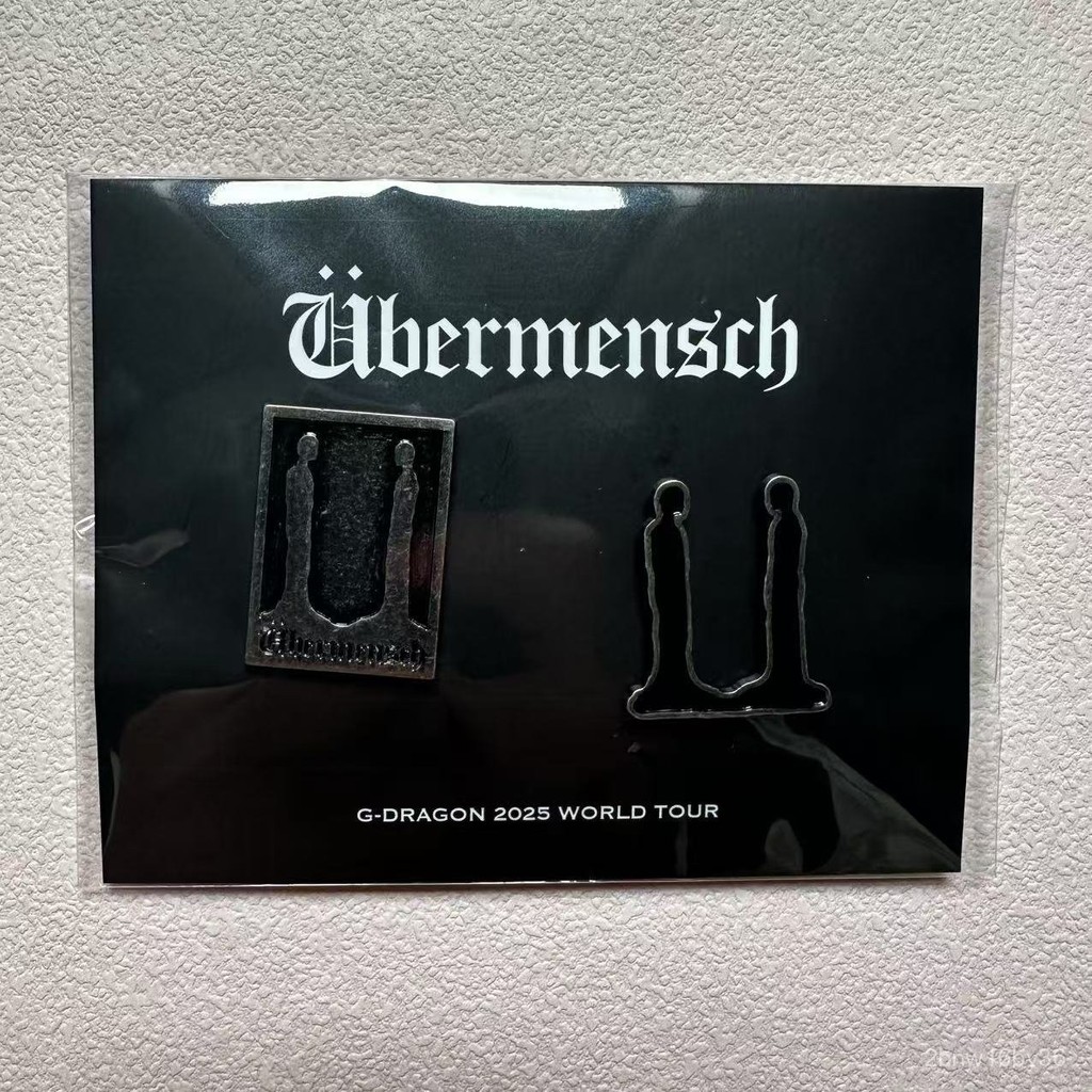 G-DRAGON Trâm kim loại G-Dragon Gaoyang Tuần lễ đồng ruộng GD G-Dragon Gaoyang.22Số brooch chính hãn