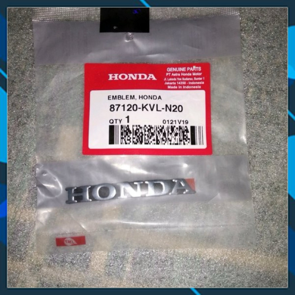 TEM CHỮ NỔI HONDA WAVE 100 INDONESIA ( DÁN MẶT NẠ VS CÁNH BỬNG ) -indo