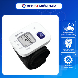 Máy Đo Huyết Áp Cổ Tay Omron HEM-6161 Công Nghệ Đo Intellisense Mới Tự Động Hoàn Toàn, Cho Kết Quả Đo Chính Xác