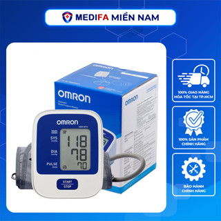 Máy Đo Huyết Áp Omron HEM-8712 Công Nghệ Đo IntelliSense Tự Động, Bảo Hành 5 Năm Chính Hãng