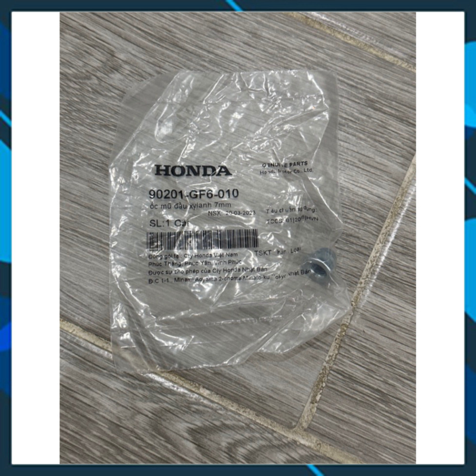 ỐC QUẶNG ĐẦU BÒ 7MM WAVE 100 / DREAM 100 / FUTURE / WIN 100 -indo