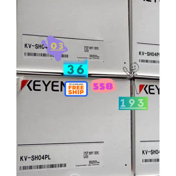Keyence    Xác Thực PLC KV-SH04PL