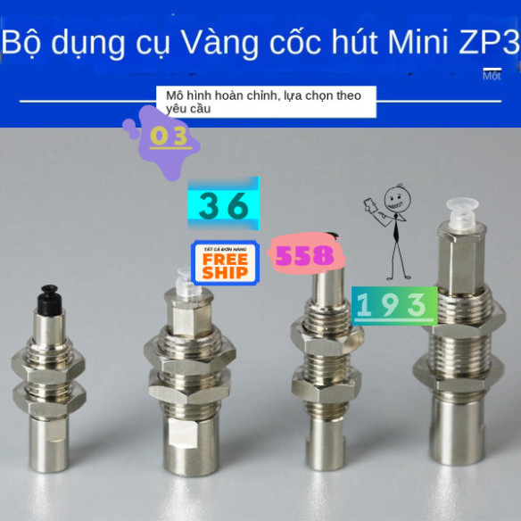 SMC Cốc hút chân không  ZP3-T015/02/035uj/K3/6-b3 ZP3-T02USJ6-B3 ZP3-K3-B3 ZP3-T035UNK3-B3