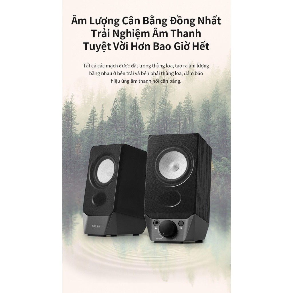 Loa Bluetooth Bookshelf EDIFIER R19BT | Công Suất 4W | Bluetooth 5.3 | Loa Toàn Dải 2.75inch | Bảo Hành 15 Tháng | BigBuy360 - bigbuy360.vn