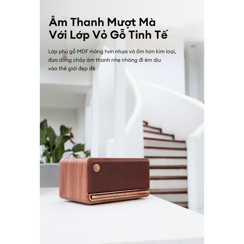 Loa Bluetooth Để Bàn EDIFIER MP230 | Công Suất 20W | Thời Gian Sử Dụng Đến 10H | Vỏ Gỗ Chống Dội Âm | Bảo Hành 15 Tháng | BigBuy360 - bigbuy360.vn