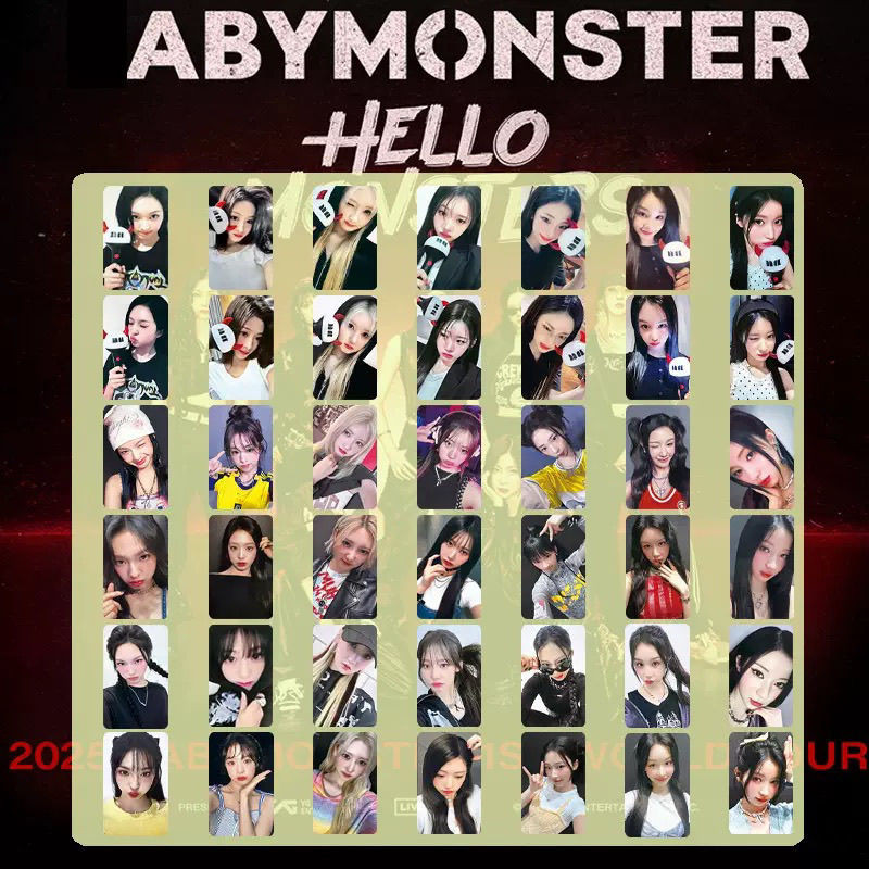 BABYMONSTER Kho báu kỳ lạ HELLO BABYMONSTER Ưu đãi đặc biệt thẻ nhỏ tự in RORA PHARITA