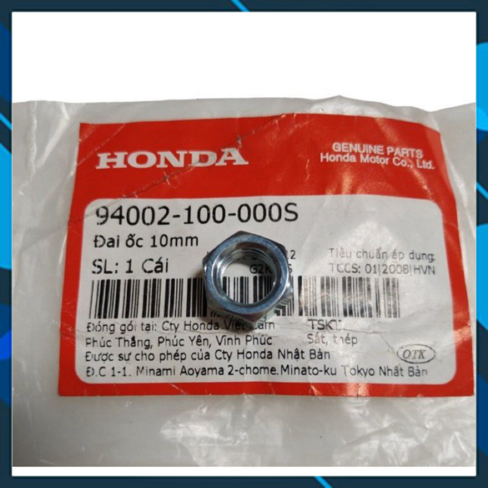 ĐAI ỐC HONDA 10MM XÀI NHIỀU XE -indo