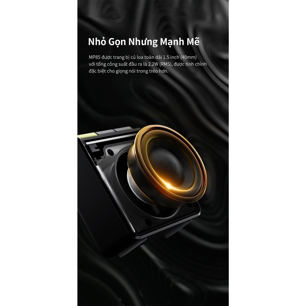 Loa Bluetooth Mini EDIFIER MP85 | Công Suất 2.2W | Thời Gian Sử Dụng Đến 8H | Bluetooth 5.3 | Bảo Hành 15 Tháng | BigBuy360 - bigbuy360.vn